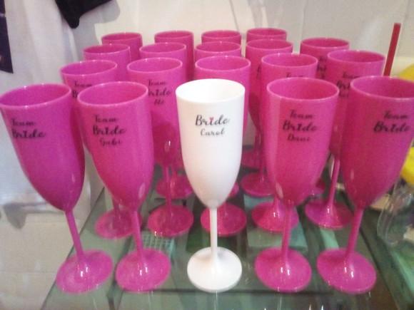 Taça de Champanhe 180ml Kit Personalizado