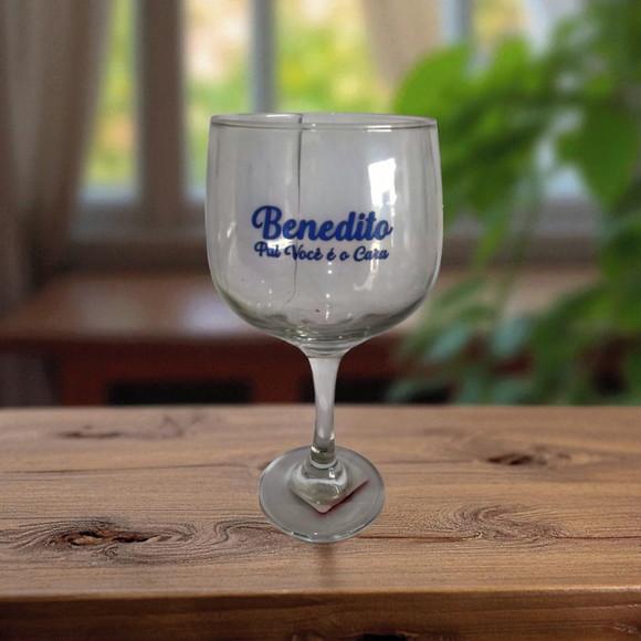 Taça de Gin de Vidro Transparente