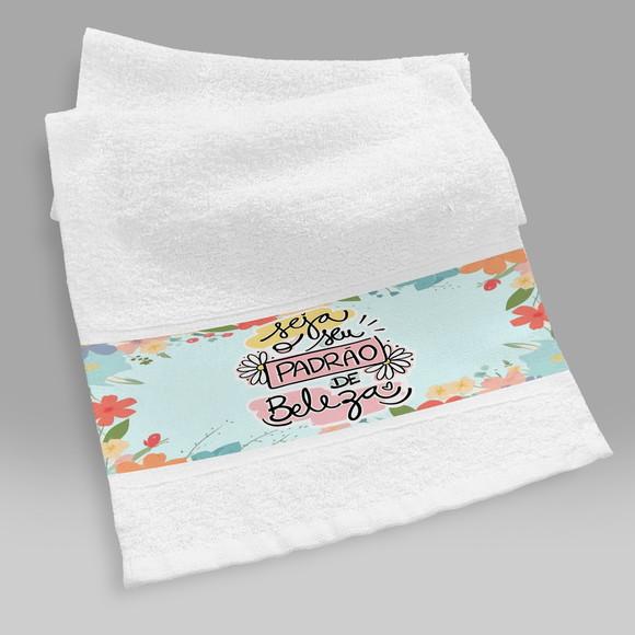 Toalha Lavabo Dia das Mulheres Personalizada