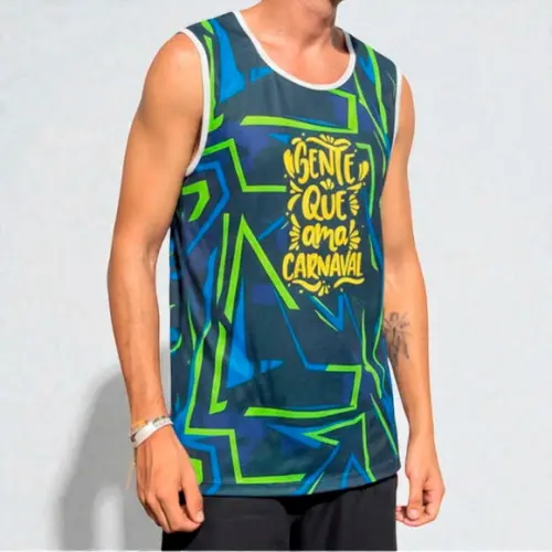 Abadá Regata Masculino Personalizado