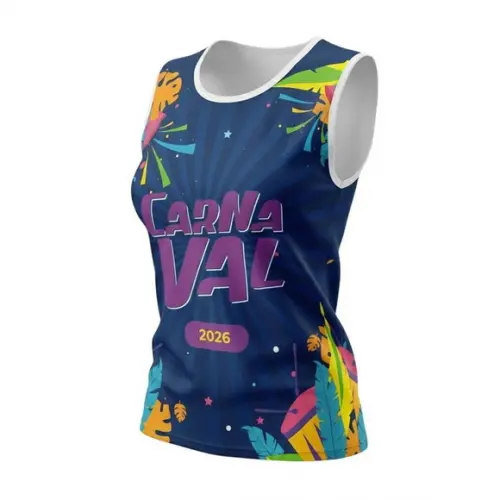 Abadá Regata Feminino Personalizado