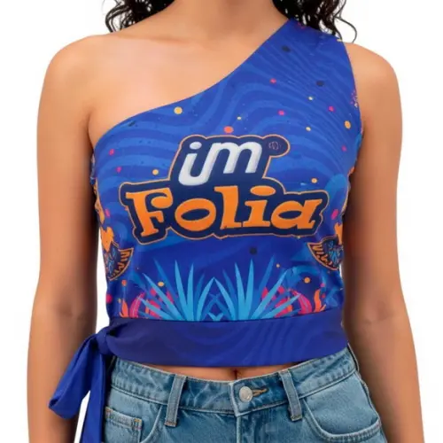 Abadá Um Ombro Personalizado