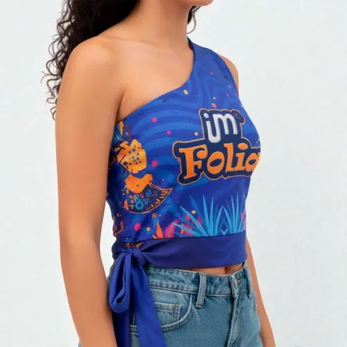 Abadá Um Ombro Personalizado