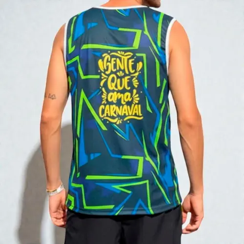 Abadá Regata Masculino Personalizado
