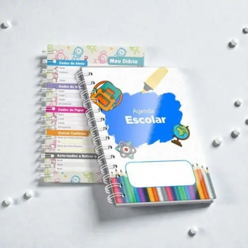 Agenda Escolar Infantil - 20x15cm