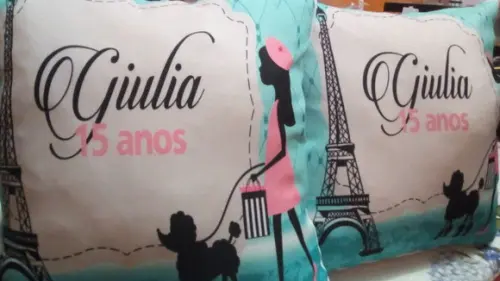 Almofada Debutante Personalizada