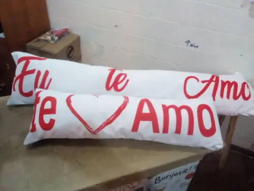 Almofada Dia dos Namorados 65x25cm