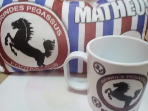 Almofada e Caneca Time Personalizada
