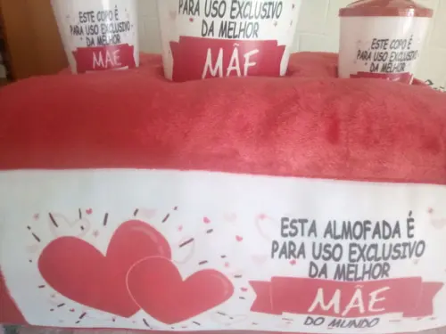 Almofada Pipoca Dia das Mães