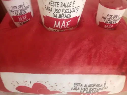 Almofada Pipoca Dia das Mães