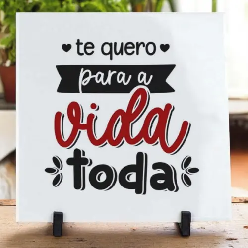 Azulejo 20x20 Dia dos Namorados Personalizado