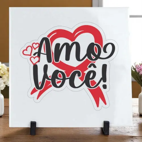 Azulejo 20x20 Dia dos Namorados Personalizado