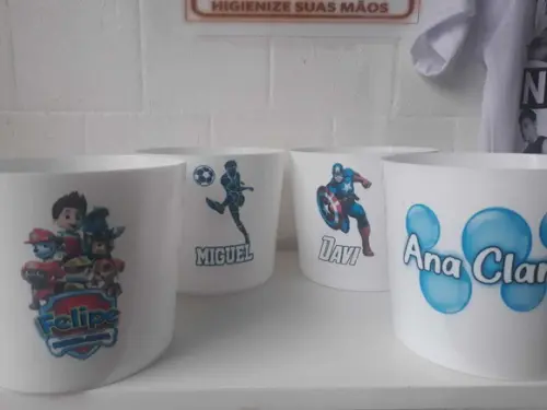 Balde de Pipoca Personalizado