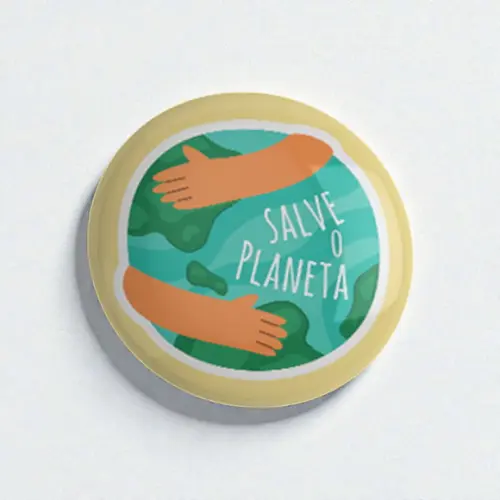 Bottons 4,5x4,5cm Personalizados - 10 Und