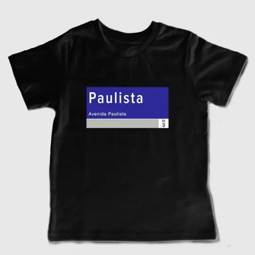 Camiseta Avenida Paulista Personalizada