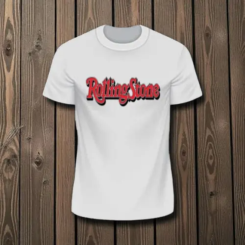 Camiseta Branca Rock Personalizada