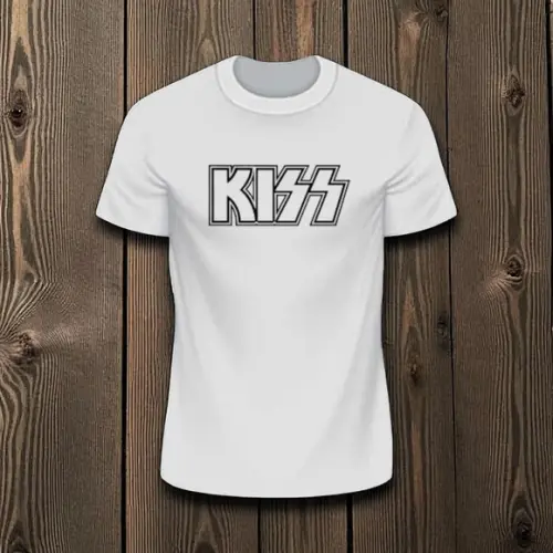 Camiseta Branca Rock Personalizada
