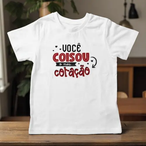 Camiseta Dia dos Namorados Personalizada