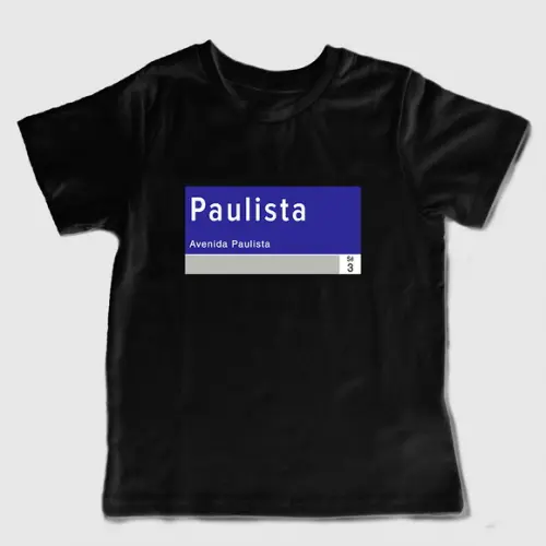 Camiseta Eu Amo São Paulo Personalizada