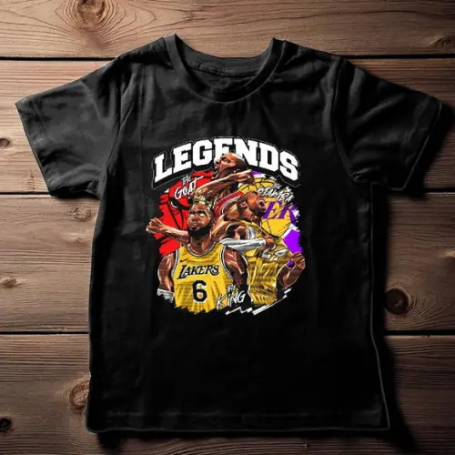 Camiseta Preta Basquete Personalizada