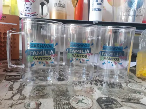 Caneca Acrílica 500ml Personalizada