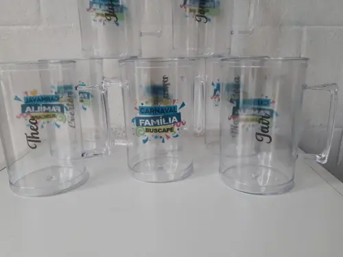 Caneca Acrílica 500ml Personalizada