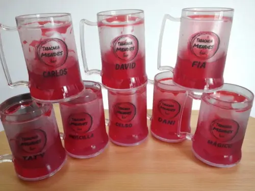 Caneca Acrílica com Gel Personalizada