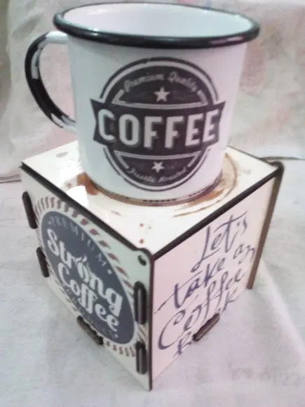 Caneca Ágata 370 Ml Com Caixa Personalizada