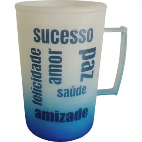 Caneca Acrílica Degradê Personalizada