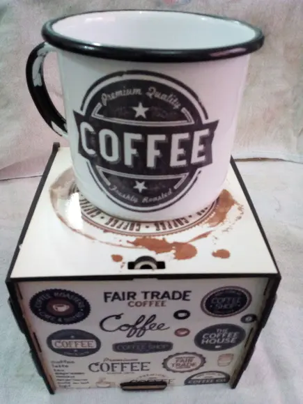Caneca Ágata 370 Ml Com Caixa Personalizada