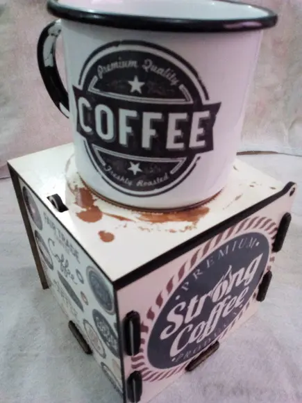 Caneca Ágata 370 Ml Com Caixa Personalizada