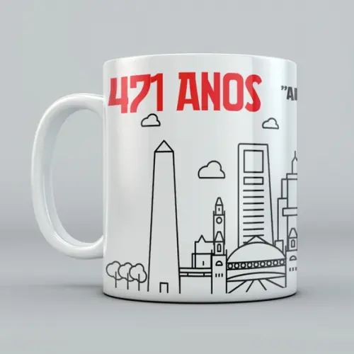 Caneca Amo Sp Personalizada