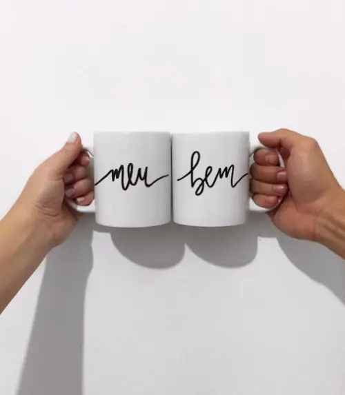 Caneca Amor em Dobro Personalizada