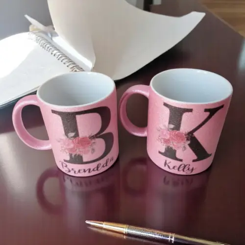 Caneca c/ Glitter Personalizada