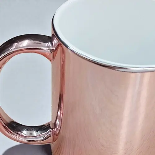 Caneca Cromada Pink Personalizada