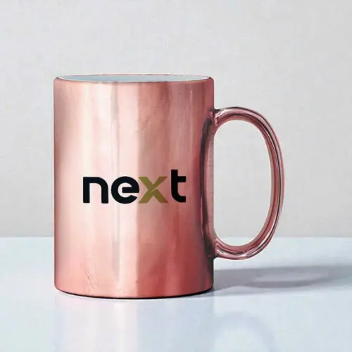 Caneca Cromada Pink Personalizada