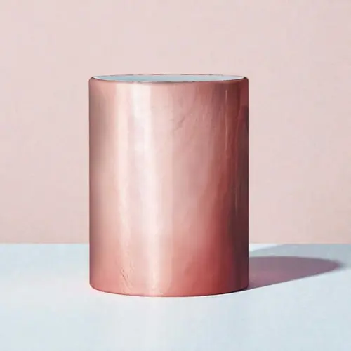 Caneca Cromada Pink Personalizada