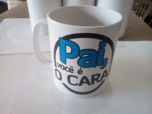 Caneca de Polímero Kit Dia dos Pais