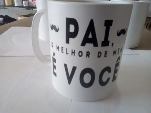 Caneca de Polímero Kit Dia dos Pais