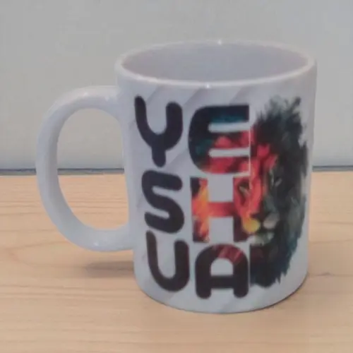 Caneca de Porcelana Yeshua Personalizada