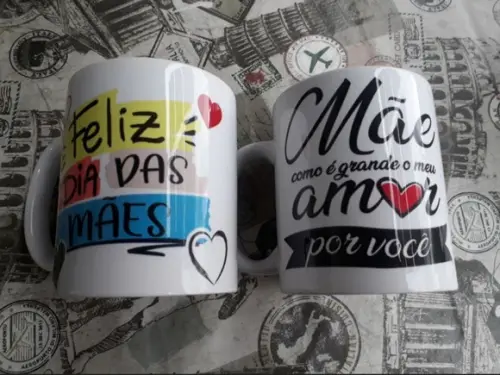 Caneca Dia das Mães Personalizada