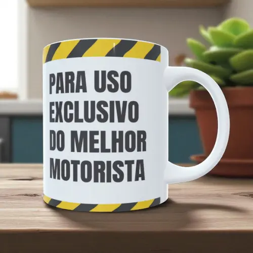 Caneca Dia do Motorista Personalizada