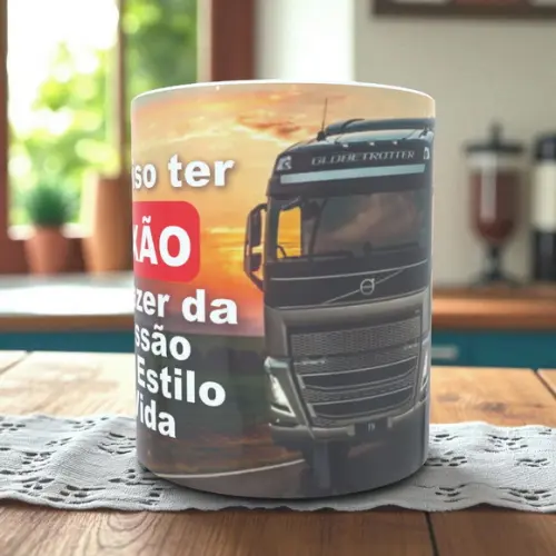 Caneca Dia do Motorista Personalizada