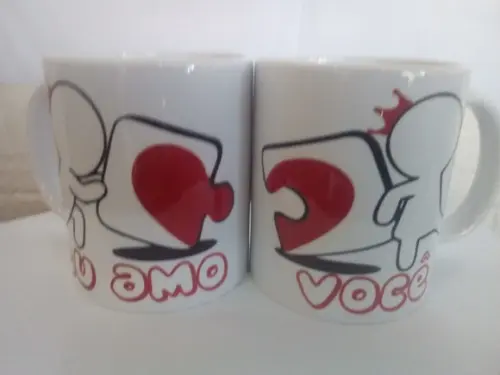 Caneca Dupla Dia dos Namorados
