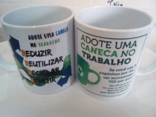 Caneca Eco Sustentável Personalizado