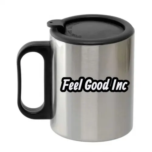 Caneca Inox 180ml Personalizada - Kit 05 un