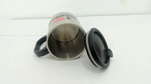 Caneca Inox 300ml com Tampa