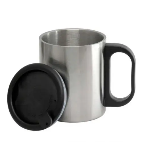 Caneca Inox 180ml Personalizada - Kit 05 un