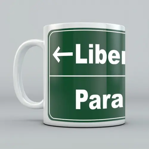 Caneca Liberdade Personalizada
