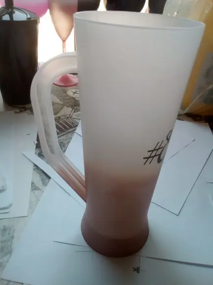 Caneca Long Drink Degrade com Led